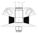 YASUNI Axial 4T Variator - SYM 125cc Symphony - Euro 5 VAR125SSY50