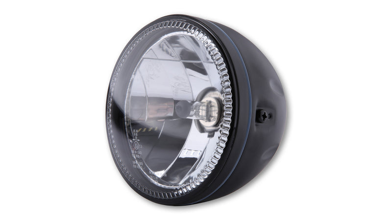 Highsider 5 3/4" Main Headlight Skyline, LED Parking Light Ring 223-022