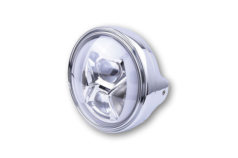 Highsider 7" LED Headlight LTD Typ 8 With TFL, Bend Lighting 223-238