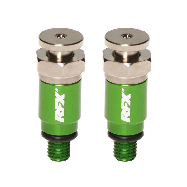 RFX Pro Fork Air Bleeders M5x0.8 (Green) Kayaba/Showa FXFB101M599GN