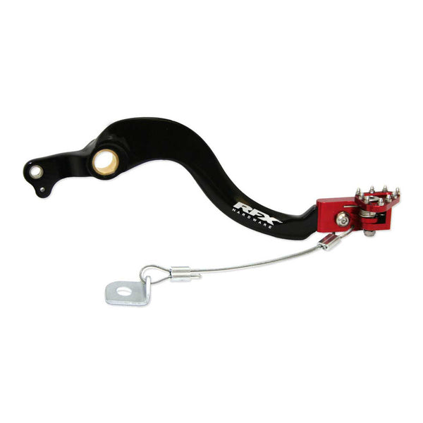 RFX Pro FT Rear Brake Lever (Black/Red) - Honda CRF250 FXRB1020099RD