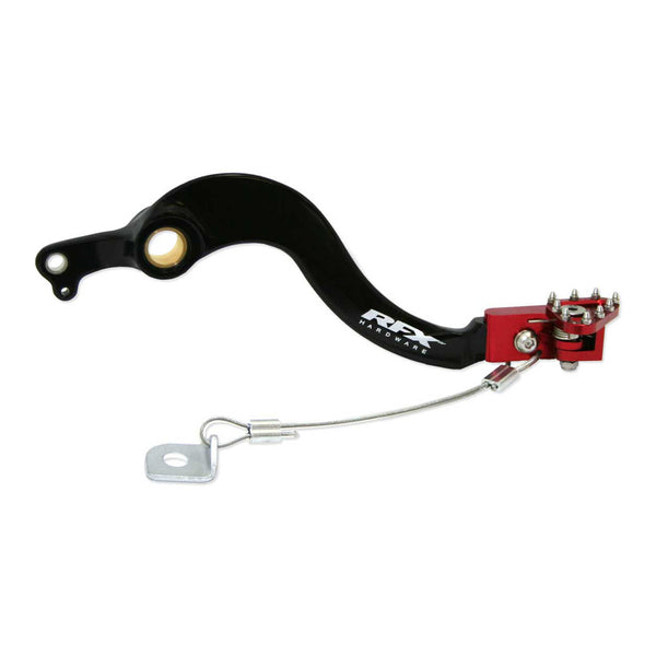 RFX Pro FT Rear Brake Lever (Black/Red) - Honda CRF250 FXRB1070099RD