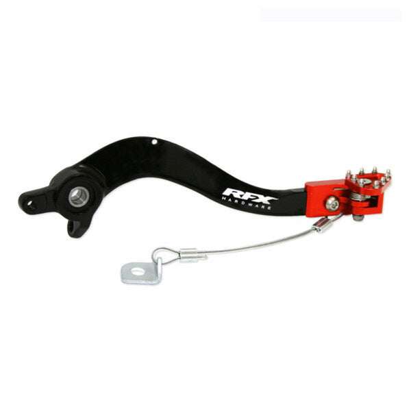 RFX Pro FT Rear Brake Lever (Black/Orange) FXRB5060099OR