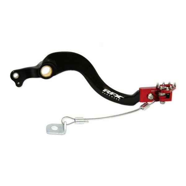 RFX Pro FT Rear Brake Lever (Black/Red) - Beta RR125-480 FXRB8020099RD