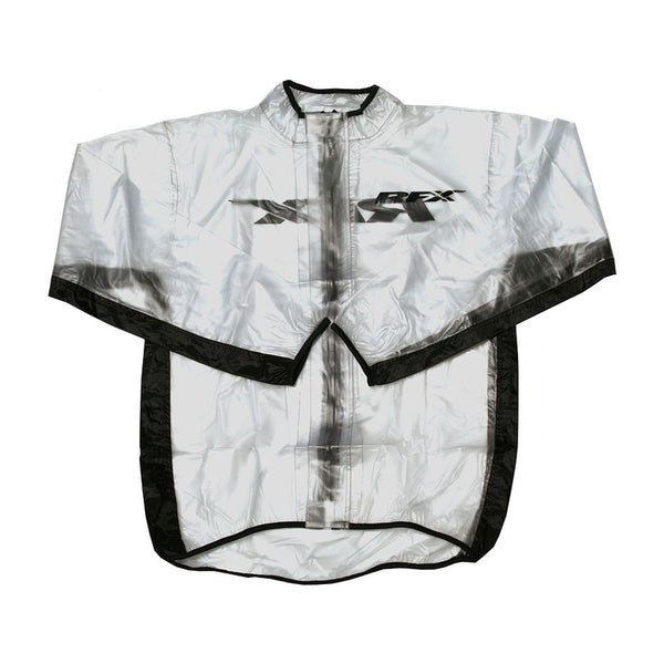 RFX Sport Wet Jacket (Clear/Black) Size Adult Size M FXWJ106MD55BK