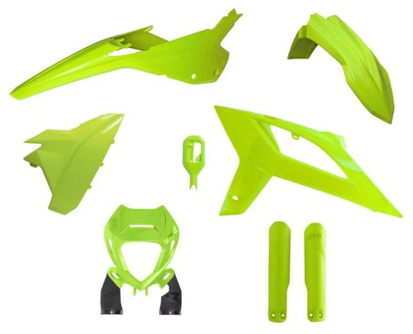 RACETECH Replica Plastkit – Beta RR (Neon Yellow) R-KITBET-GF0-620