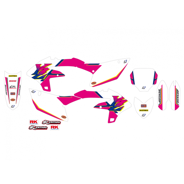 BLACKBIRD Retro Sticker Kit 2252AA