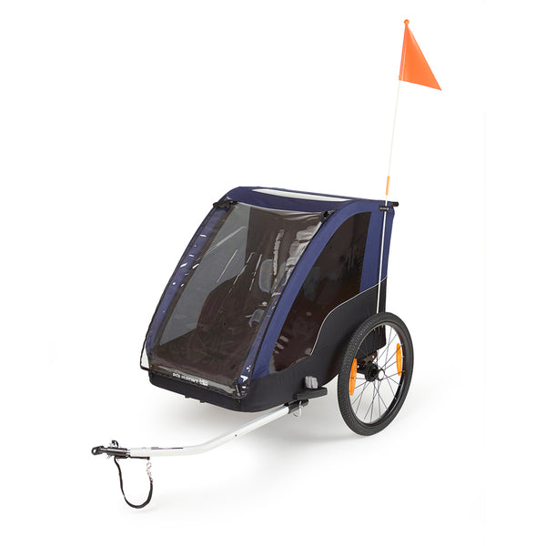 POLISPORT Child Trailer Without Strolling Kit Grey/Blue 8615000007