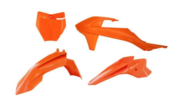 RACETECH Plastkit 4-delars – Orange R-KITKTM-AR0-050
