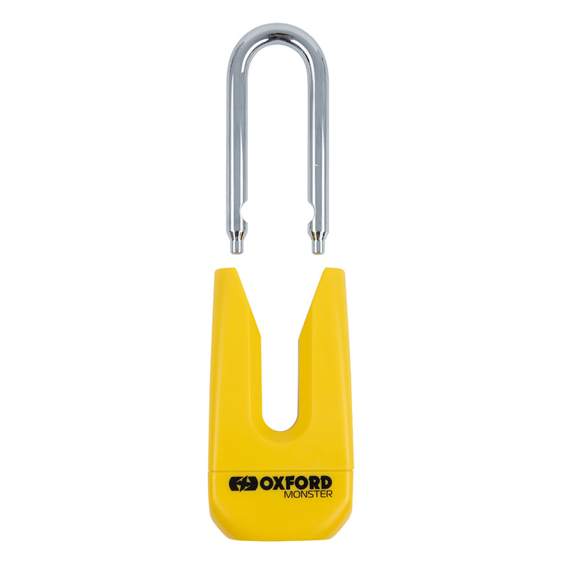 Oxford Monster Disc Lock - Yellow OF36M