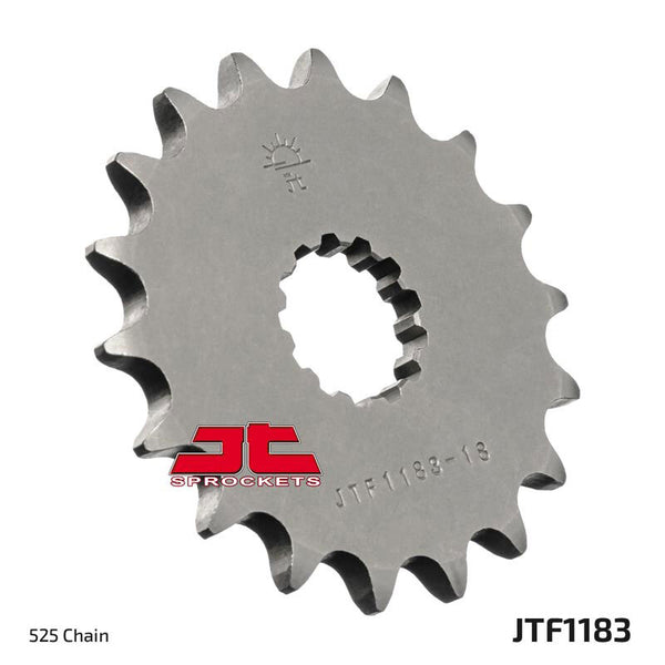 JT SPROCKETS Steel Noise-Free Front Sprocket 1183 - 525 JTF1183.18RB