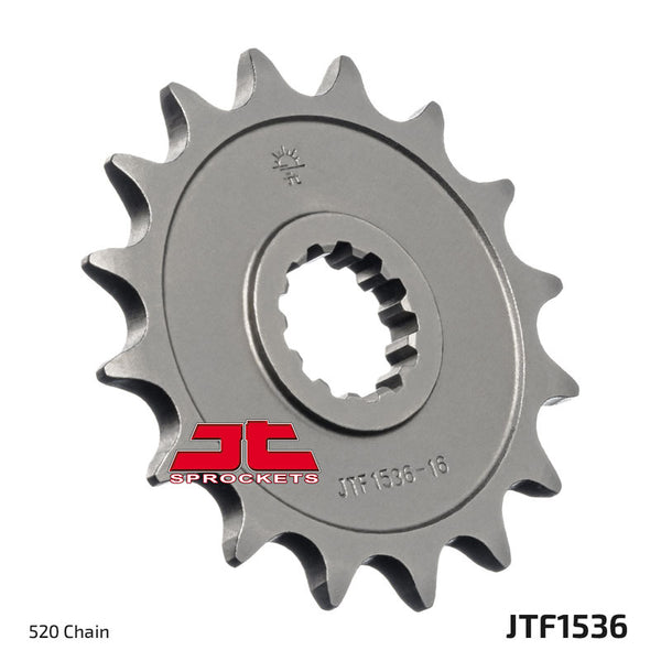JT SPROCKETS Steel Noise-Free Front Sprocket 1536 - 520 JTF1536.15RB