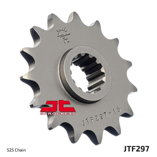 JT Sprock's Steel Noise -Free Front Sprock 297 - 525 JTF297.15RB