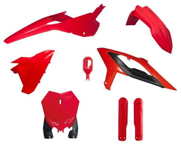 RACETECH Plastkit 6 delar – Röd (R-KITBET-RS0-624)