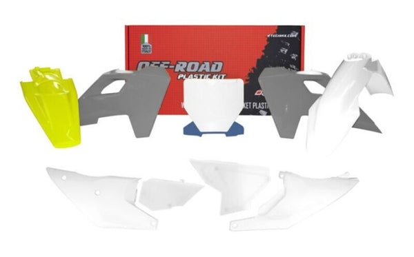 RACETECH Plastkit 7-delars – OEM Husqvarna R-KITHSQ-OEM-523