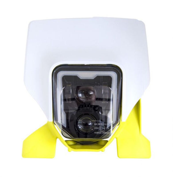 RACETECH Front Headlight Mask With Homologated LED Light R-MASKHSQBN02