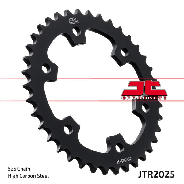 JT SPROCKETS Standard Steel Rear Sprocket 2025 - 525 JTR2025.38