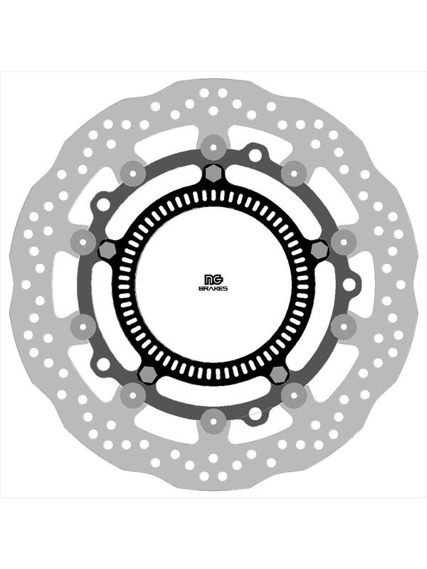 NG Brake Bromsskiva 2166X Wave D.319.5 Float