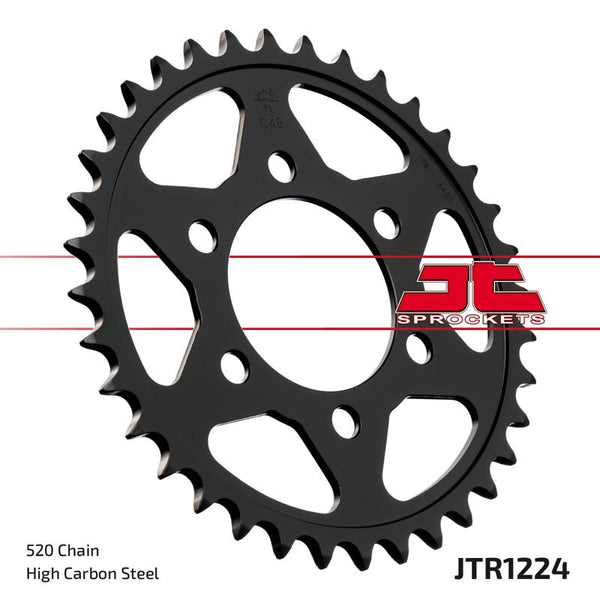JT SPROCKETS Steel Standard Rear Sprocket 1224 - 520 JTR1224.36