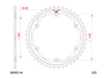 AFAM Standard Steel Rear Sprocket 86900 - 525