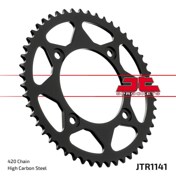 JT SPROCKETS Steel Standard Rear Sprocket 1141 - 420 JTR1141.50