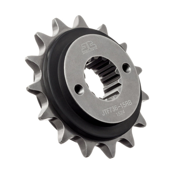 JT SPROCKETS Steel Noise-Free Front Sprocket 736 - 520 JTF736.15RB