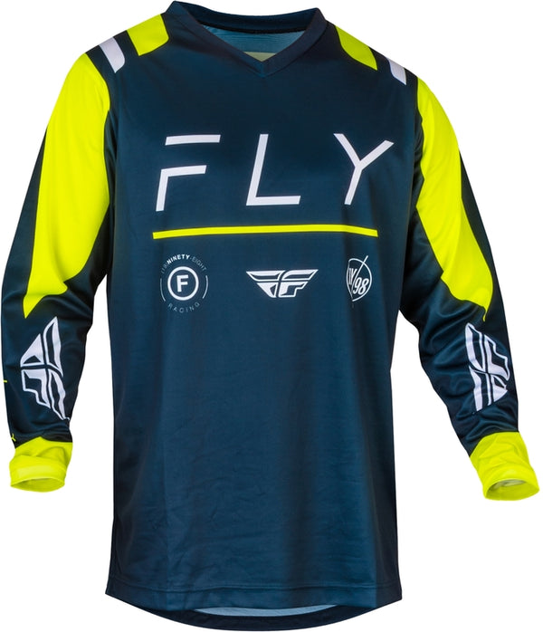 FLY RACING F-16 Jersey - Navy/Hi-Vis/White 377-922M