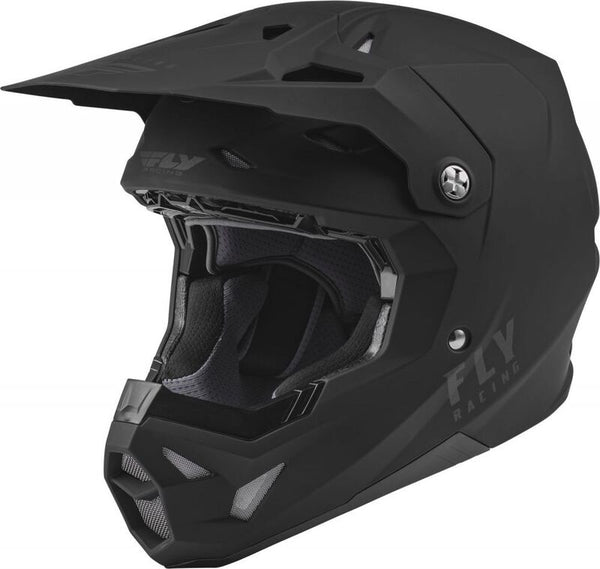 Escape racing formula cp solid helmet math black xl 73-0025x