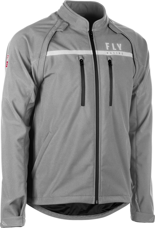 Fly Racing Patrol Softshell Jacket - Gray 373-687m