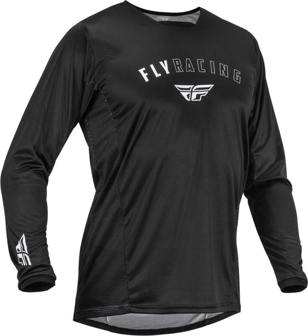 Fly Racing Patrol Jersey - Black/White 376-6503X