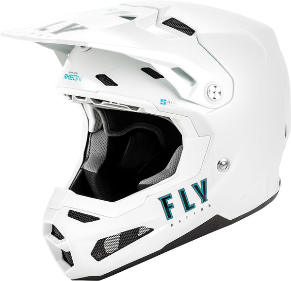 Fly Racing Formula's Carbon Solid Helmet - White 73-4494L