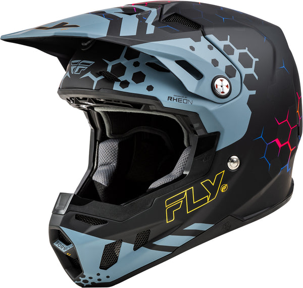 FLY RACING Formula CC Tektonic Helmet - Matte Black/Slate 73-4333X