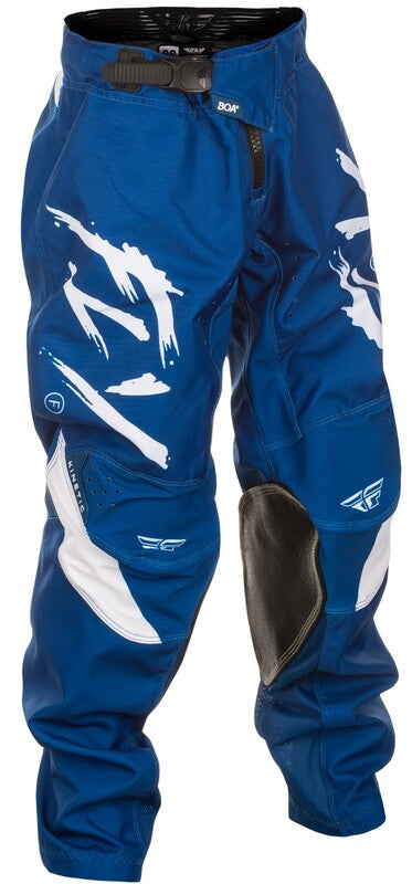 Fly Racing Kinetic Stoke Youth Pants - Navy/White 378-53624