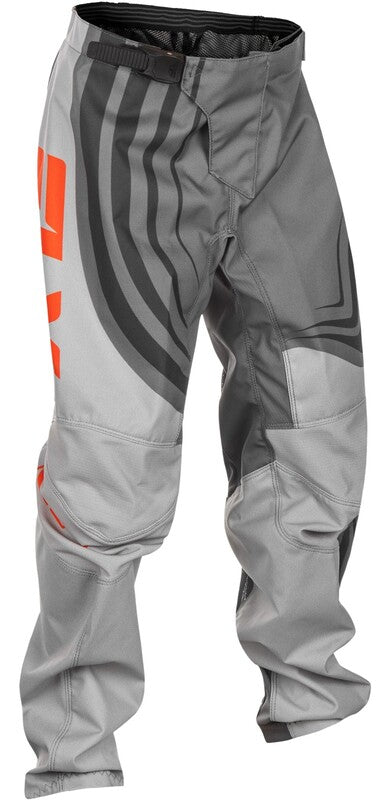 Fly Racing F-16 Youth Pants-Gray/Orange 378-23320