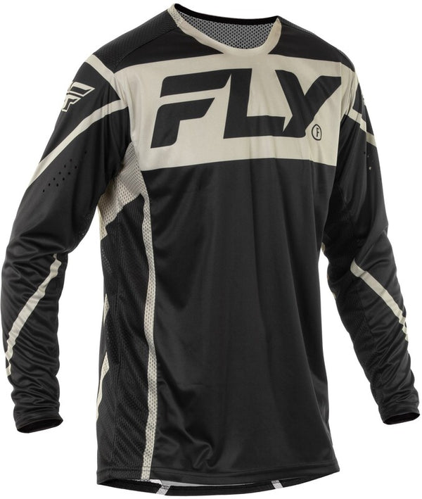 FLY RACING Lite Jersey - Black/Grey 378-720M
