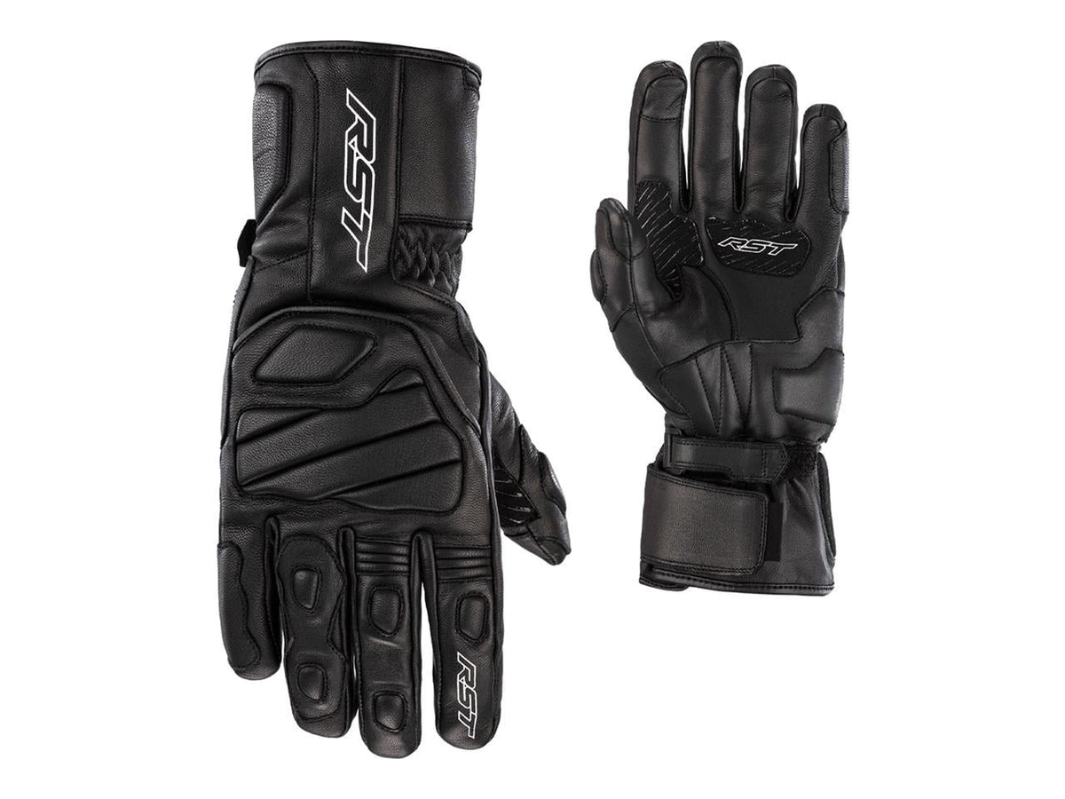 RST MC gloves Waterproof turbine black