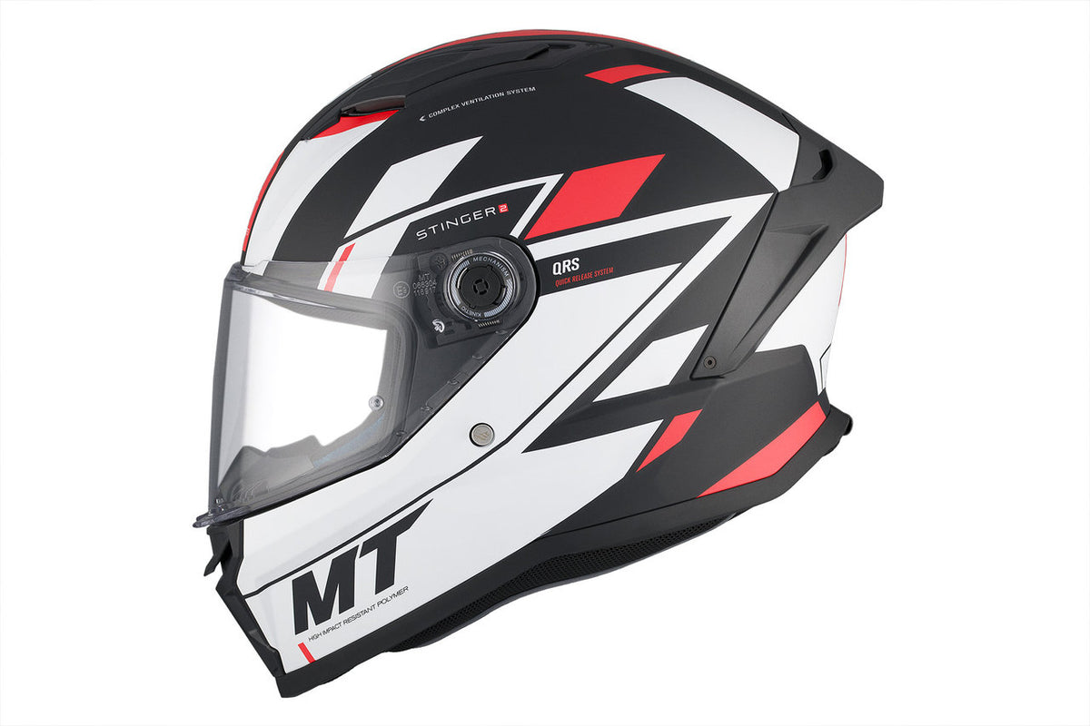 MT Helmets Integral Mc-Hjälm Stinger 2 Zivze B2