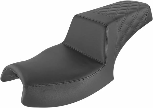 SADDLEMEN SEAT STEPUP PAS LS IND BK I20-06-173
