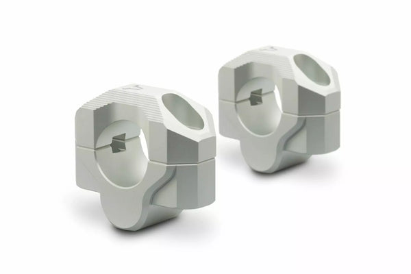 SW-MOTECH BAR RISER 28MM SILVER LEH.00.039.20201/S
