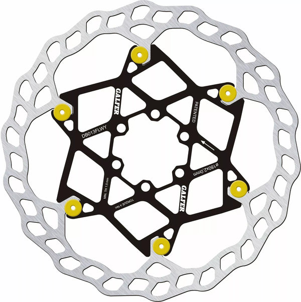 GALFER DISC WAVE FLOAT 180X2.0MM GOLD DB013FLWY