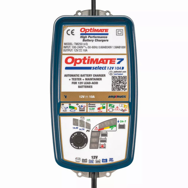 TECMATE OPTIMATE 7 SLCT PWR SUPLY TM250 V3