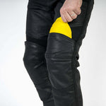 Ozone Kevlar Mc-Jeans Rusty Svart Vaxad