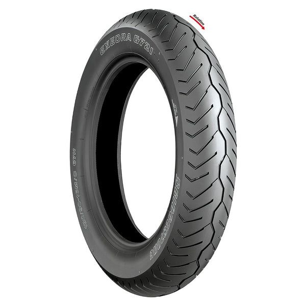 BRIDGESTONE Tyre EXEDRA G721 G Yamaha XVS1300CU 120/70-21 M/C 62H TL