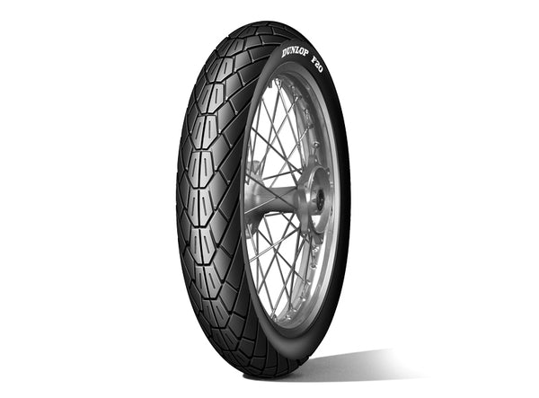 DUNLOP Tyre F20 WLT White Letters 110/90-18 M/C 61V TL