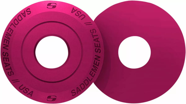 SADDLEMEN SEAT FENDER WASHER PINK 14707PK