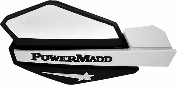 POWERMADD HANDGUARDS STAR BK/WT 34228