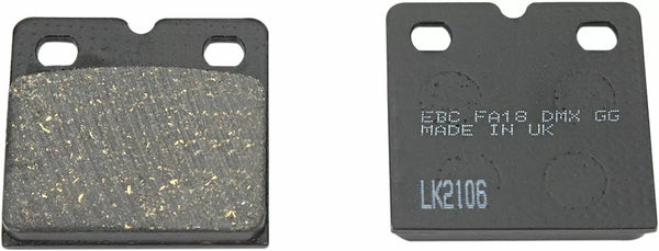 EBC BRAKE PAD FA SER ORGANIC FA018