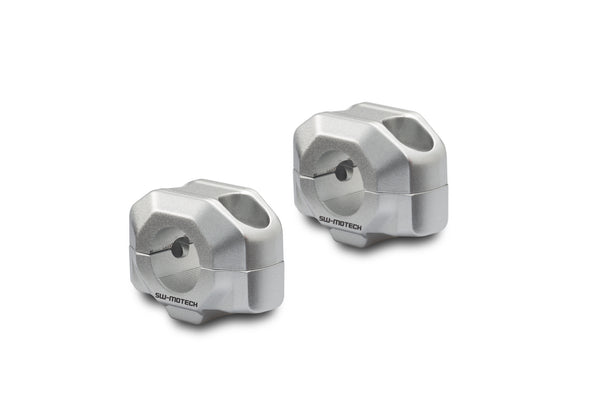 SW-MOTECH BAR RISER FOR 22MM SILVER EH000392200115S