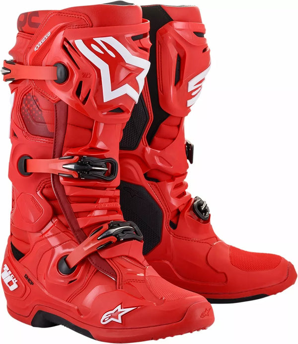 Alpinestars (MX) Boot Tech 10 Red 9 201002020-0-9