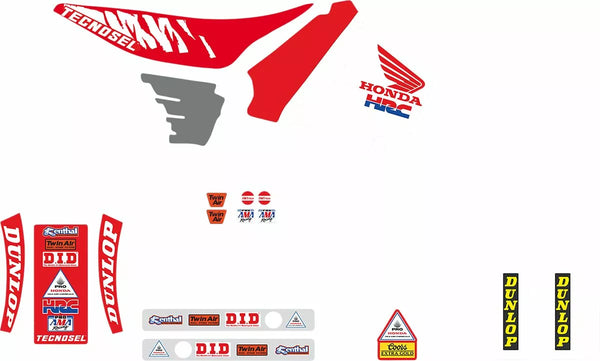 TECNOSEL GRAPHIC KIT HONDA USA 91 21V01